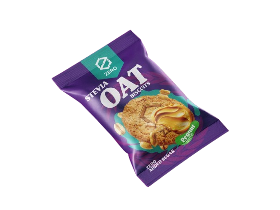 ZERO Stevia OAT Biscuits – Peanut Butter