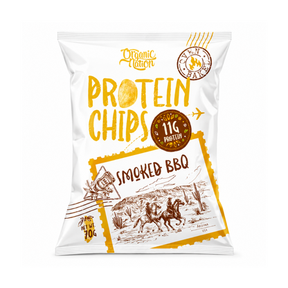 Organic Nation Protein Chips – Smoked BBQ