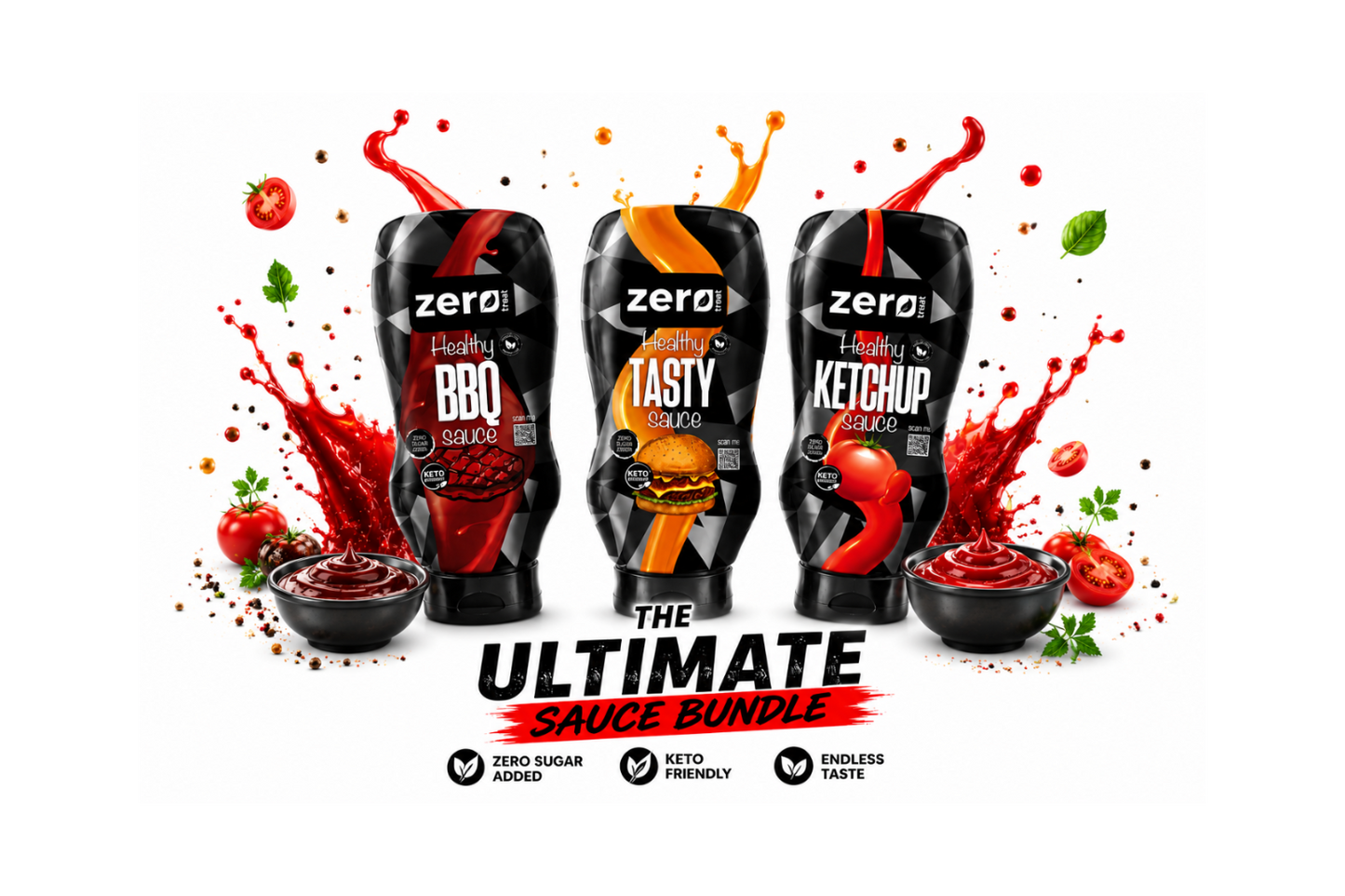 Zero Treat Healthy Sauce Bundle