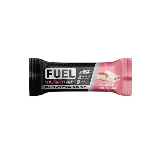 Fuel Protein Bar Collagen Strawberry Cheesecake 20g Protein