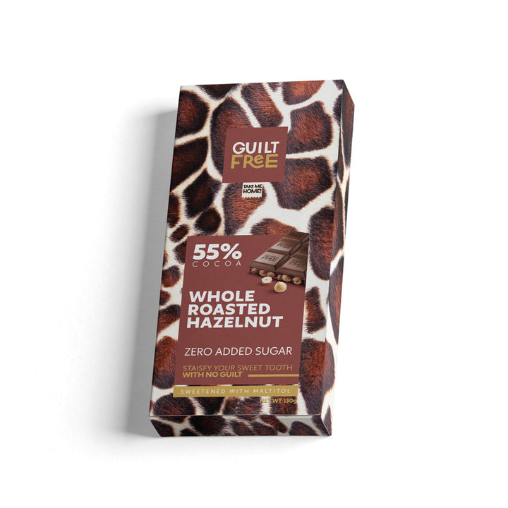 Guilt Free Chocolate Bar 130G-Hazelnut Chocolate product image