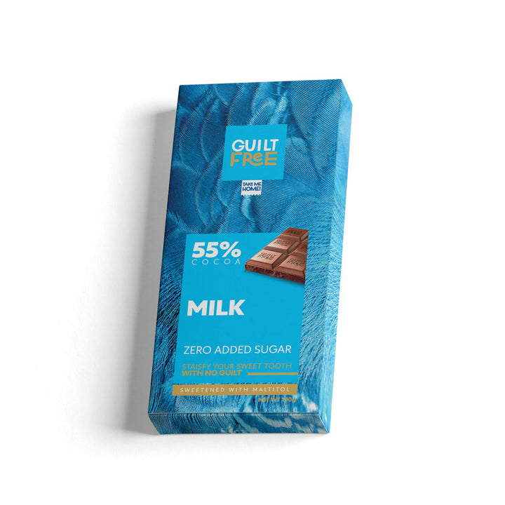 Guilt Free Chocolate Bar 100G-Milk Chocolate product image