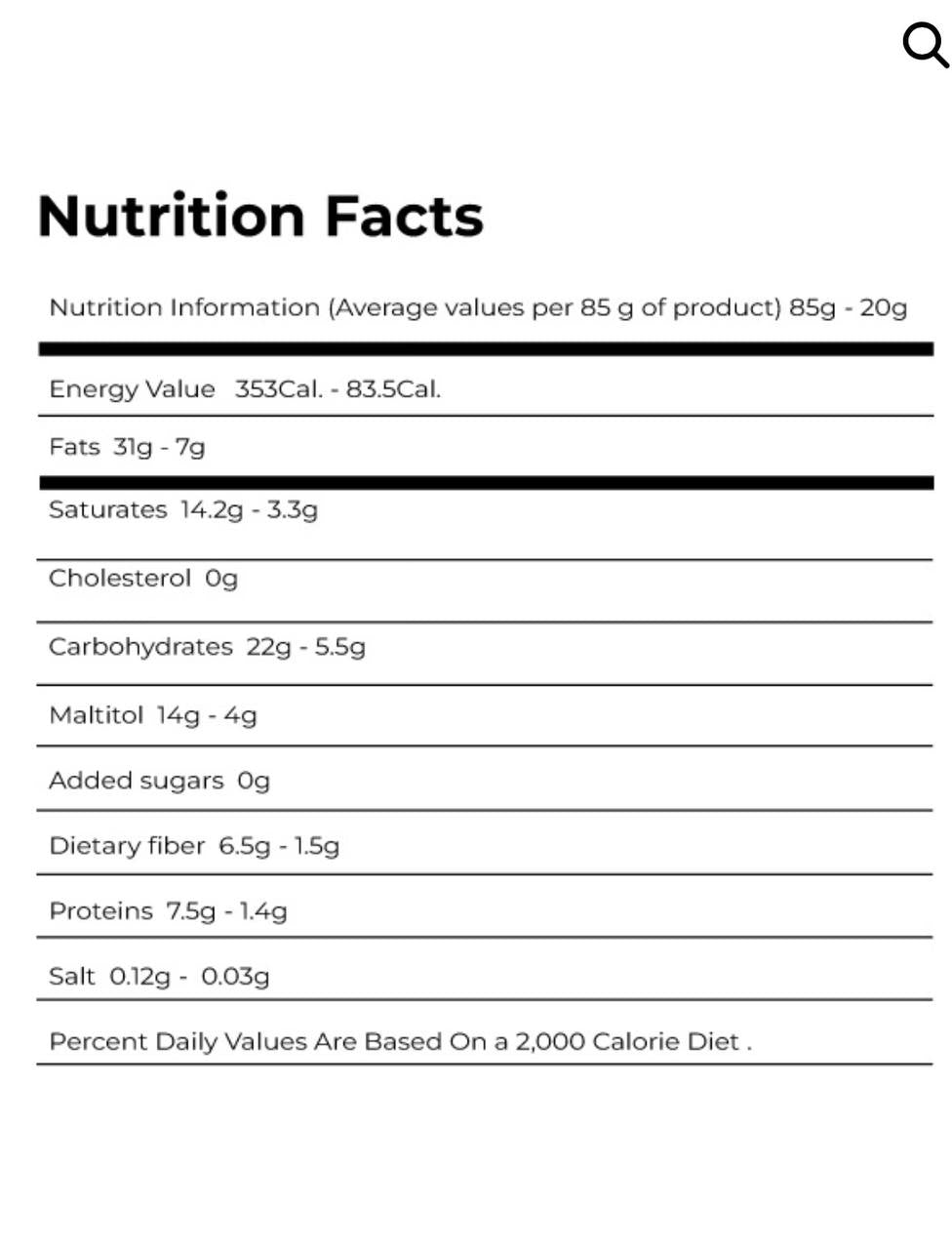 Dark Chocolate High Protien