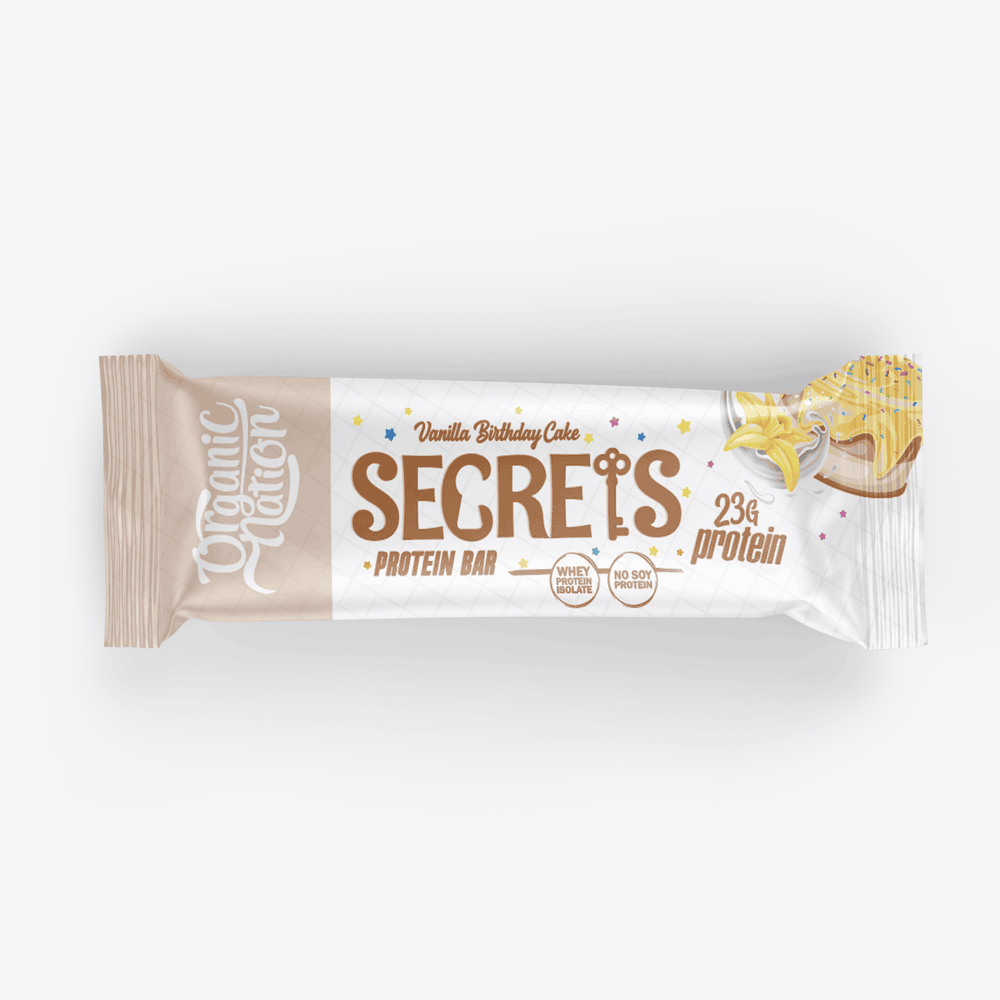 Secrets Protein Bar-1Serv.-70G-Vanilla Birthday Cake product image