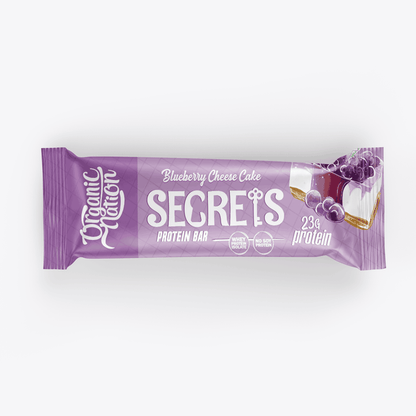 Secrets Protein Bar Blueberry Cheesecake