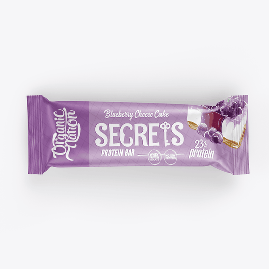 Secrets Protein Bar Blueberry Cheesecake