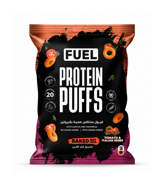 Fuel Protein Puffs – Tomato & Italian Herbs