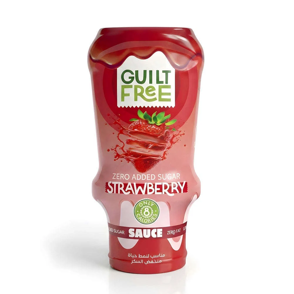 Organic Nation Guilt Free Sauce - Zero Added Sugar - Strawberry - 350ml