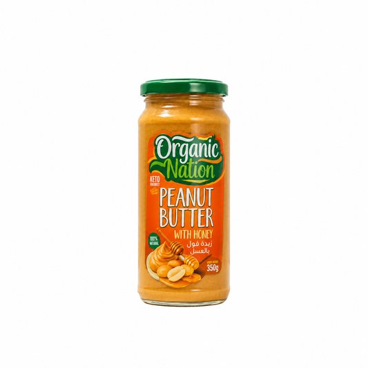 Organic Nation Peanut Butter with Honey 350g