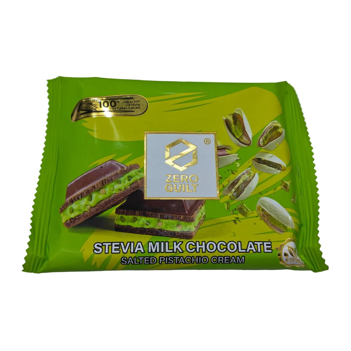 Zero Guilt Salted Pistachio Cream Chocolate
