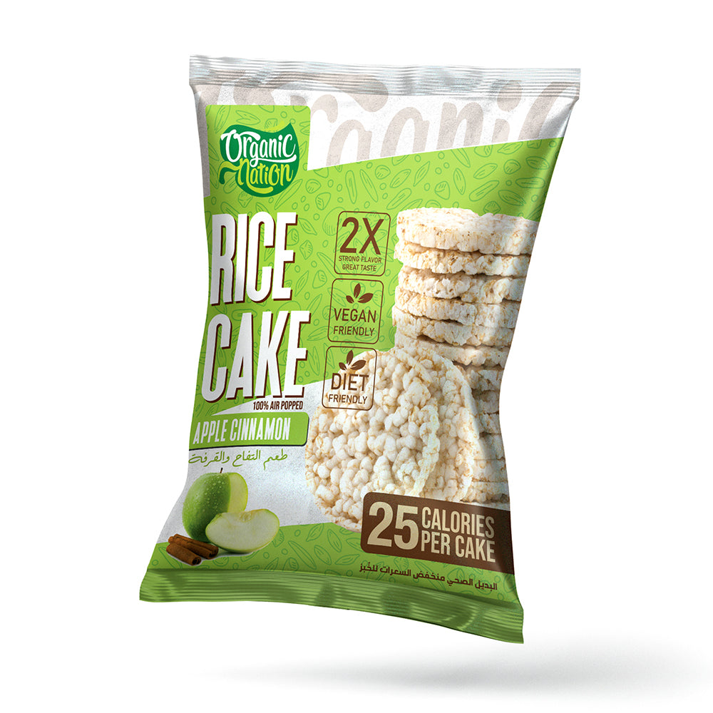 Organic Nation Rice Cake Apple Cinnamon